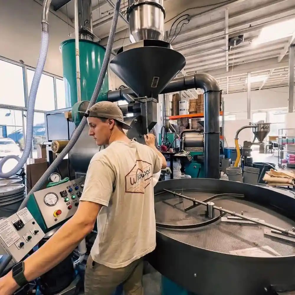 The SF-75 | Our 75lb/35kg Coffee Roaster | Industrial Coffee Roaster